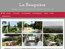 Tablet Screenshot of labouquiere.com